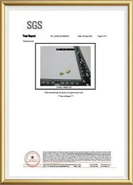 HOLYCOME certificate 8