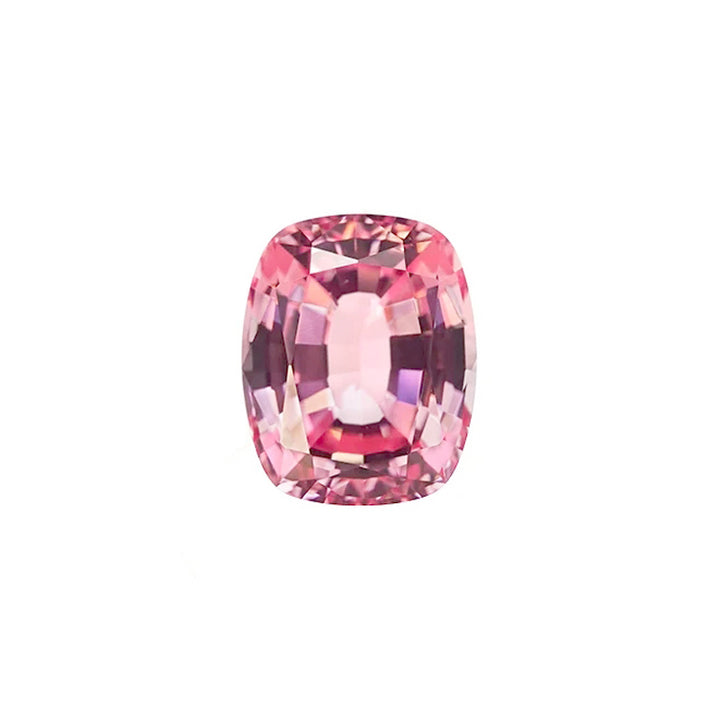 Antique Cushion Cut Lab Grown Padparadscha