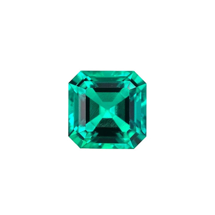 Asscher Cut Lab Grown Emerald