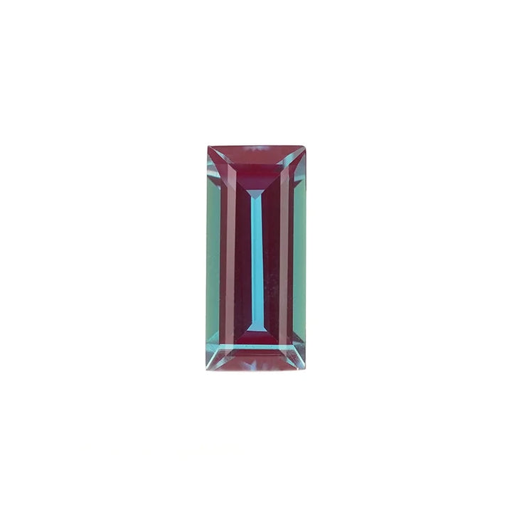 Baguette Cut Lab Grown Alexandrite
