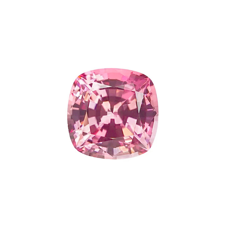 Cushion Cut Lab Grown Padparadscha