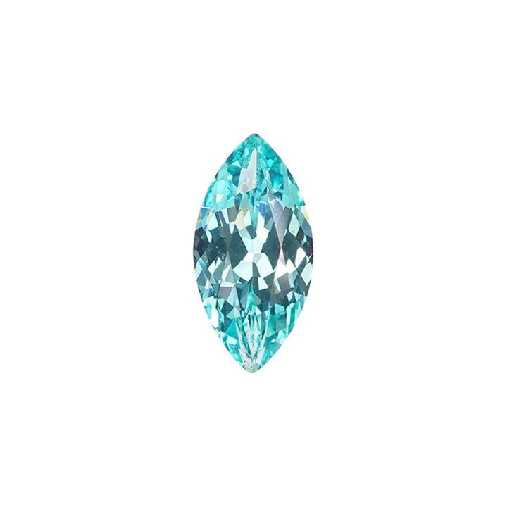 Marquise Cut Lab Grown Paraiba YAG