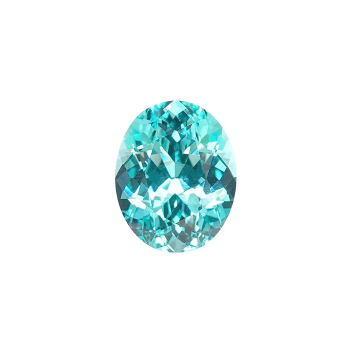 Oval Cut Lab Grown Paraiba YAG