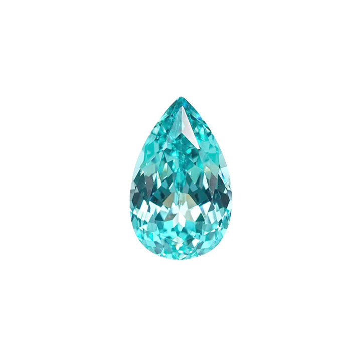 Pear Cut Lab Grown Paraiba YAG