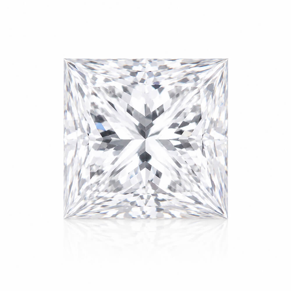 1.03ct F VS1 Princess Cut Lab Grown Diamond