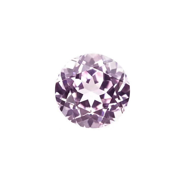Round Brilliant Cut Lab Grown Sakura Pink Sapphire