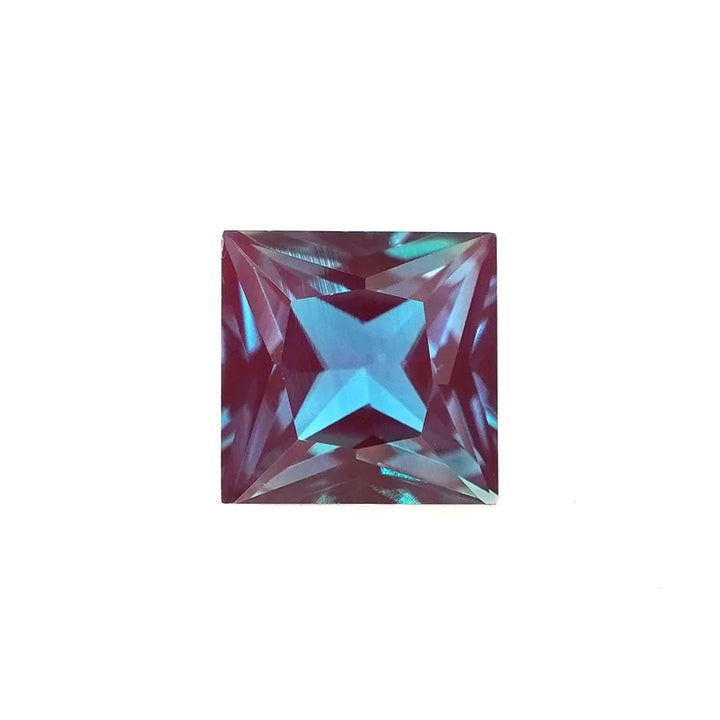 Princess Cut Lab Grown Alexandrite