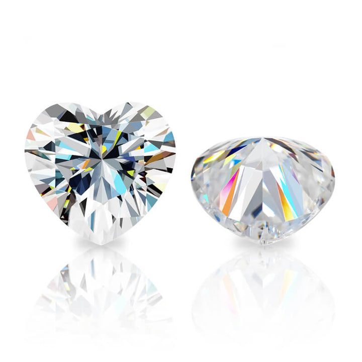 Heart Cut Moissanite Stone