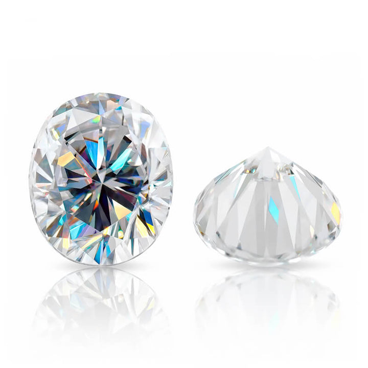 Oval Cut Moissanite Stone