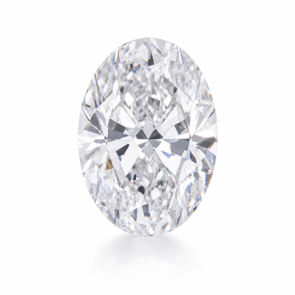1.01ct F VS1 Oval Cut Lab Grown Diamond