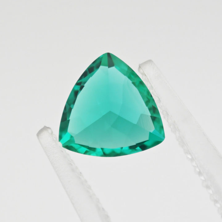 Trillion Cut Lab Grown Emerald
